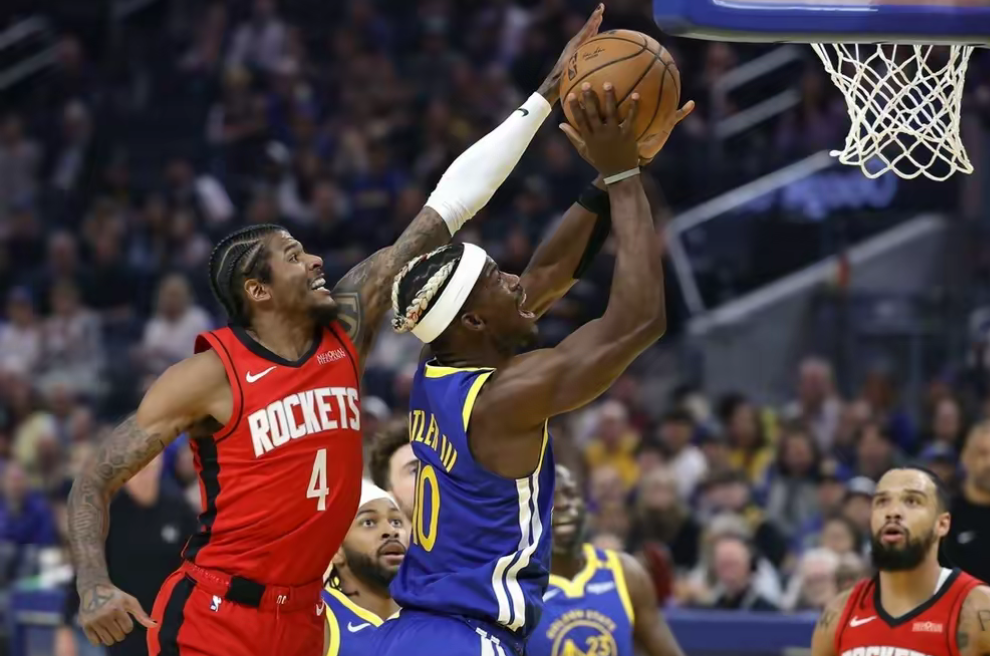 比赛中球队的防守端表现亮眼