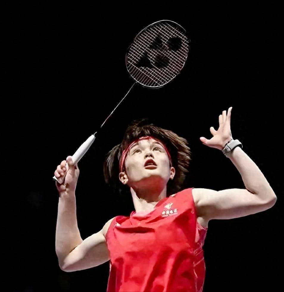 羽毛球选手纵横赛场，无懈可击